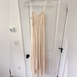 Free People Tulle maxi layering dress